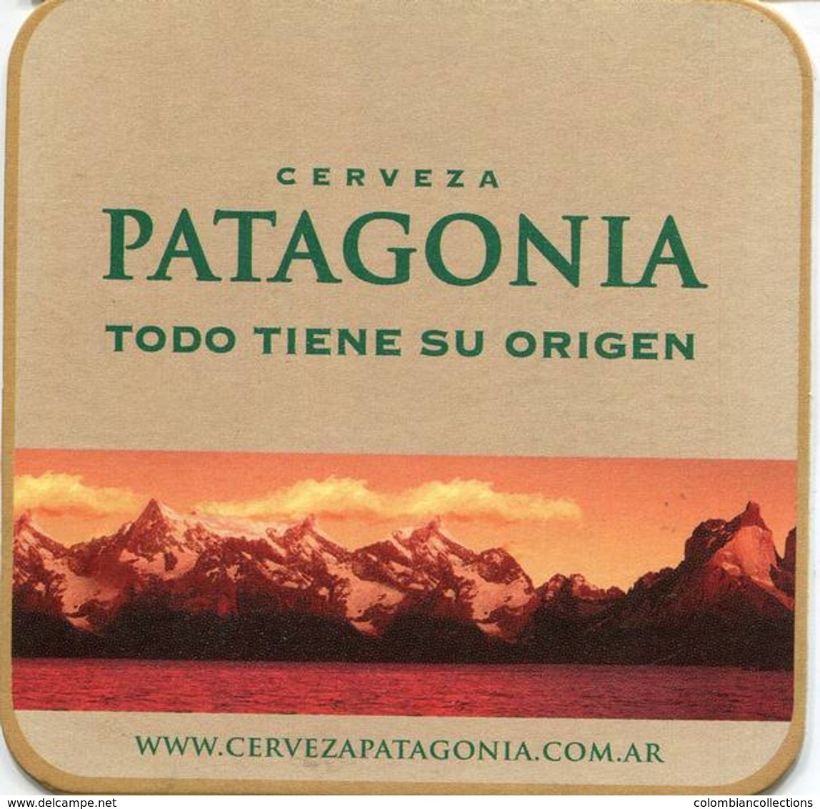 Lote A22, Argentina, Posavaso, Coaster, Patagonia, Todo Tiene Su Origen - Portavasos