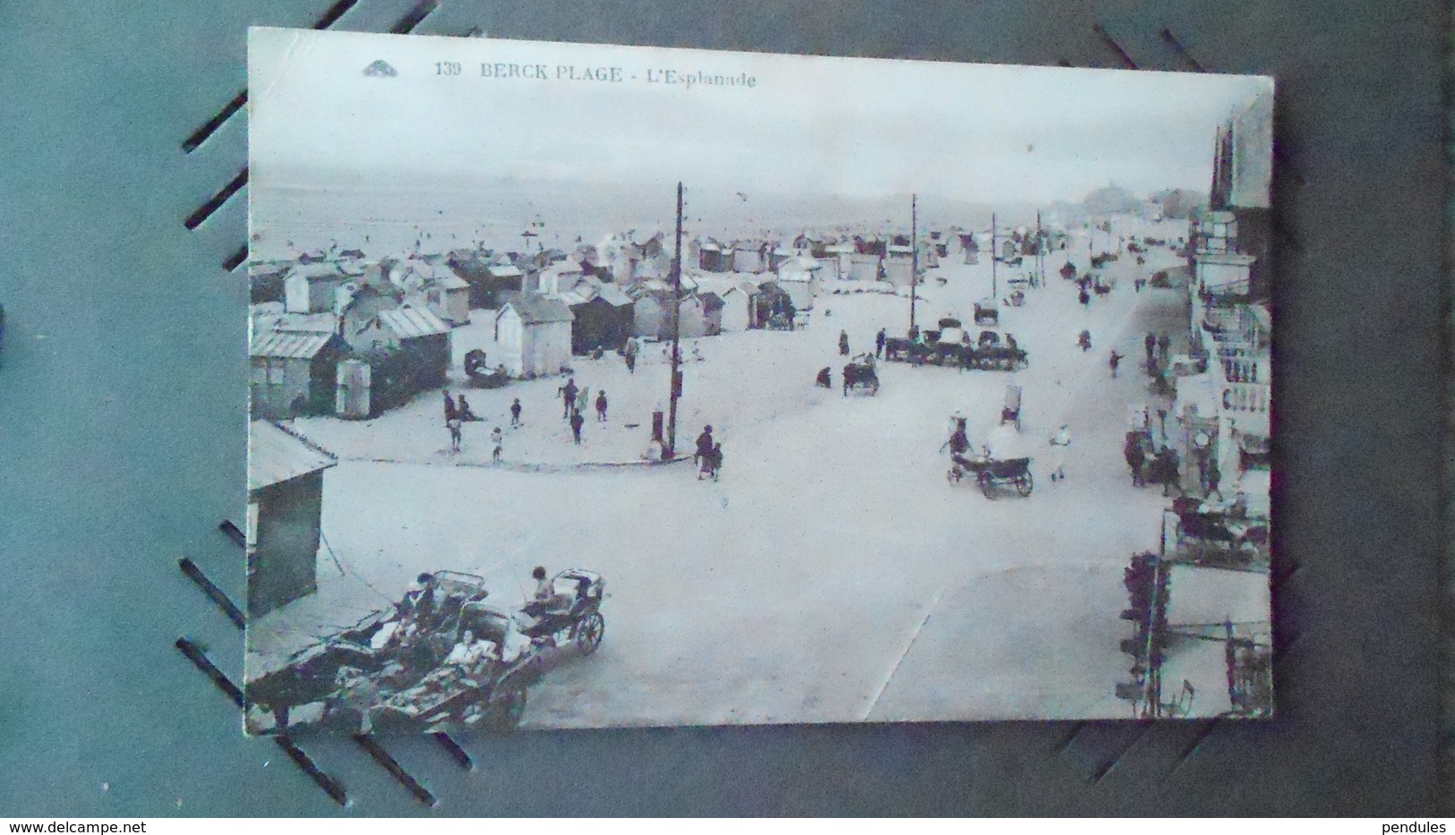 62	CARTE DE BERK PLAGE	N° DE CASIER 	1057 Z	CIRCULE - Berck