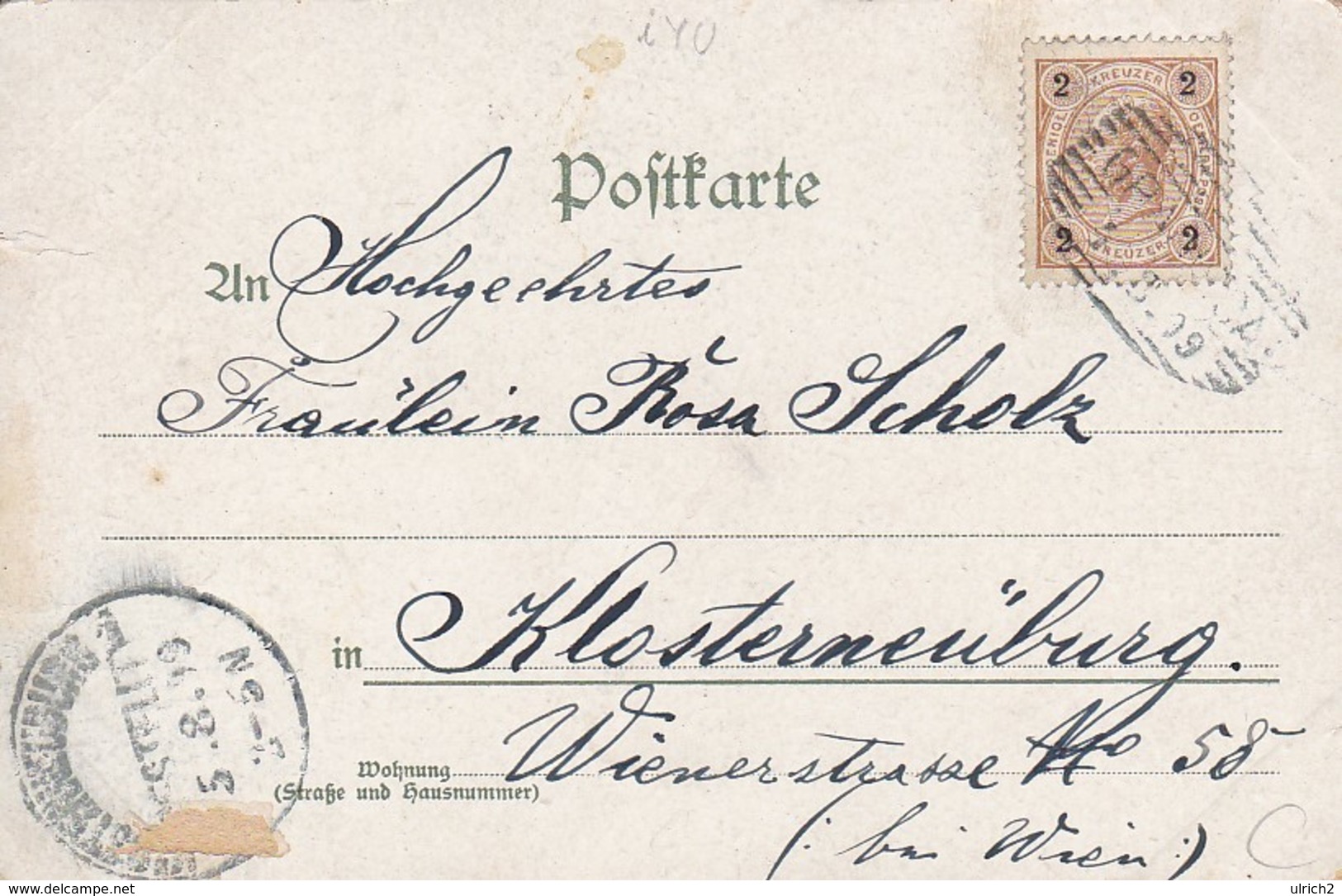AK Lohengrins Abschied - Lohengrin Schwan -  1899 (46114) - Contes, Fables & Légendes