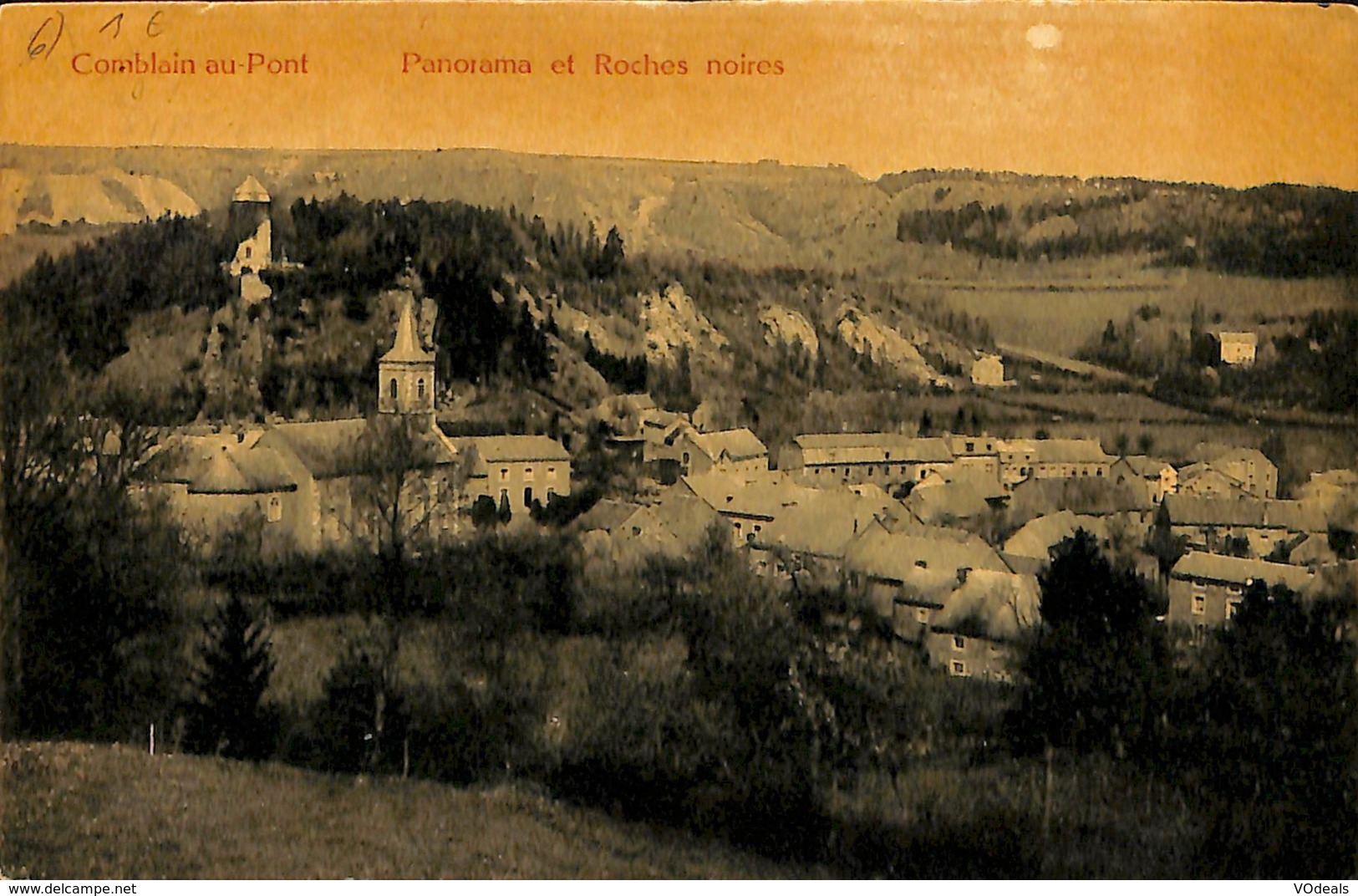 CPA - Belgique - Comblain-au-Pont - Panorama Et Roches Noires - Comblain-au-Pont