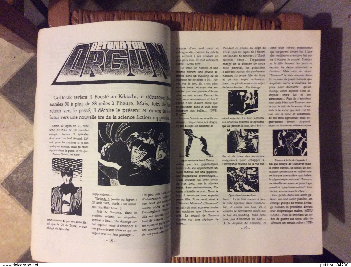 FANZINE GAROU Le Grand Méchant Zine  No 1  FÉVRIER 1995 - Magazines