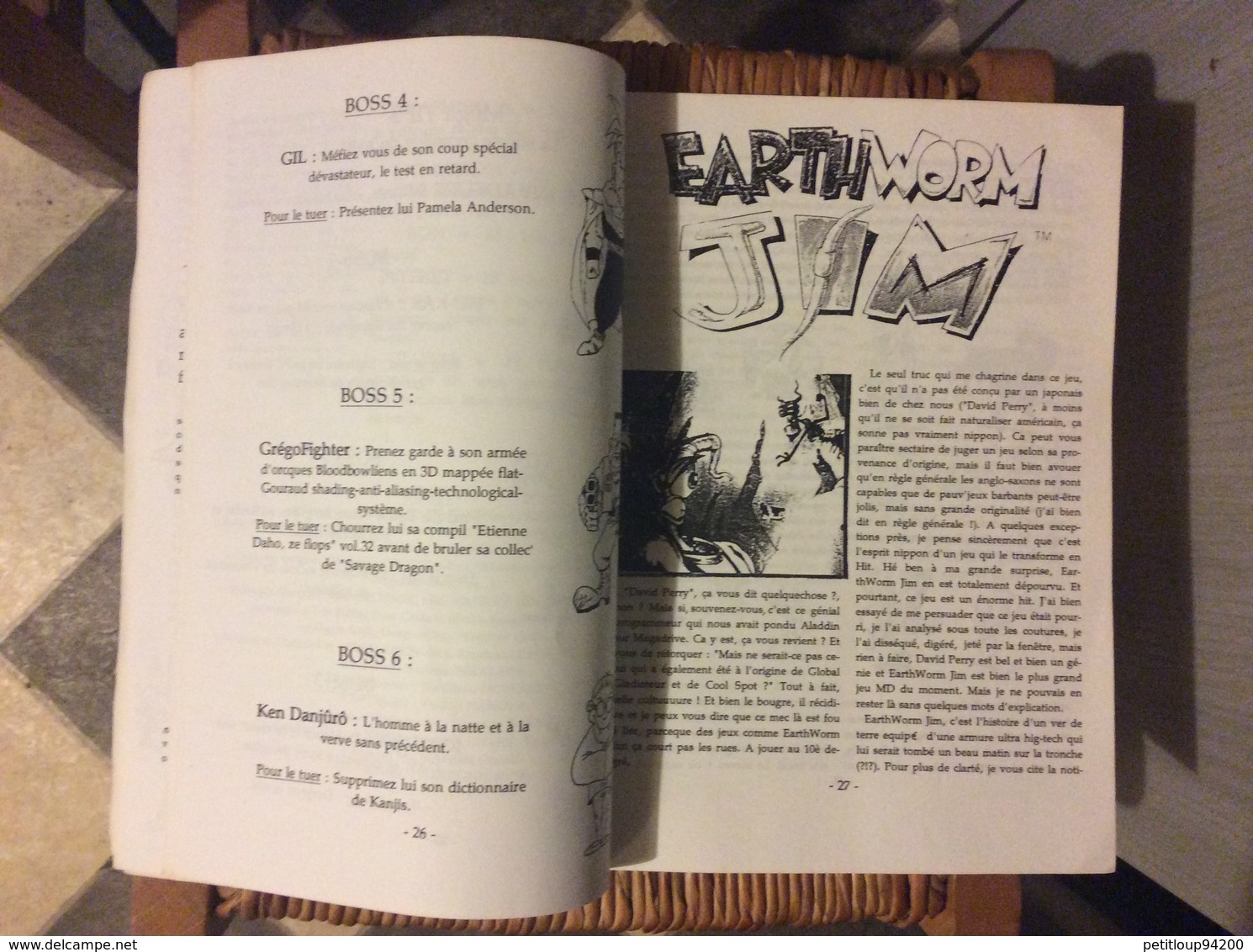 FANZINE GAROU Le Grand Méchant Zine  No 1  FÉVRIER 1995