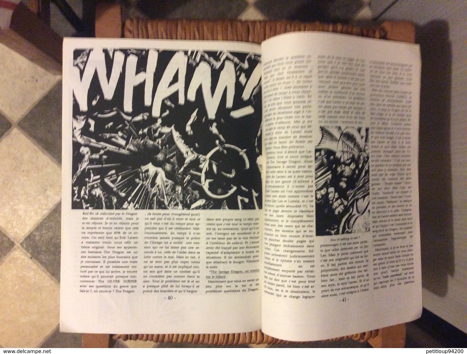 FANZINE GAROU Le Grand Méchant Zine  No 1  FÉVRIER 1995