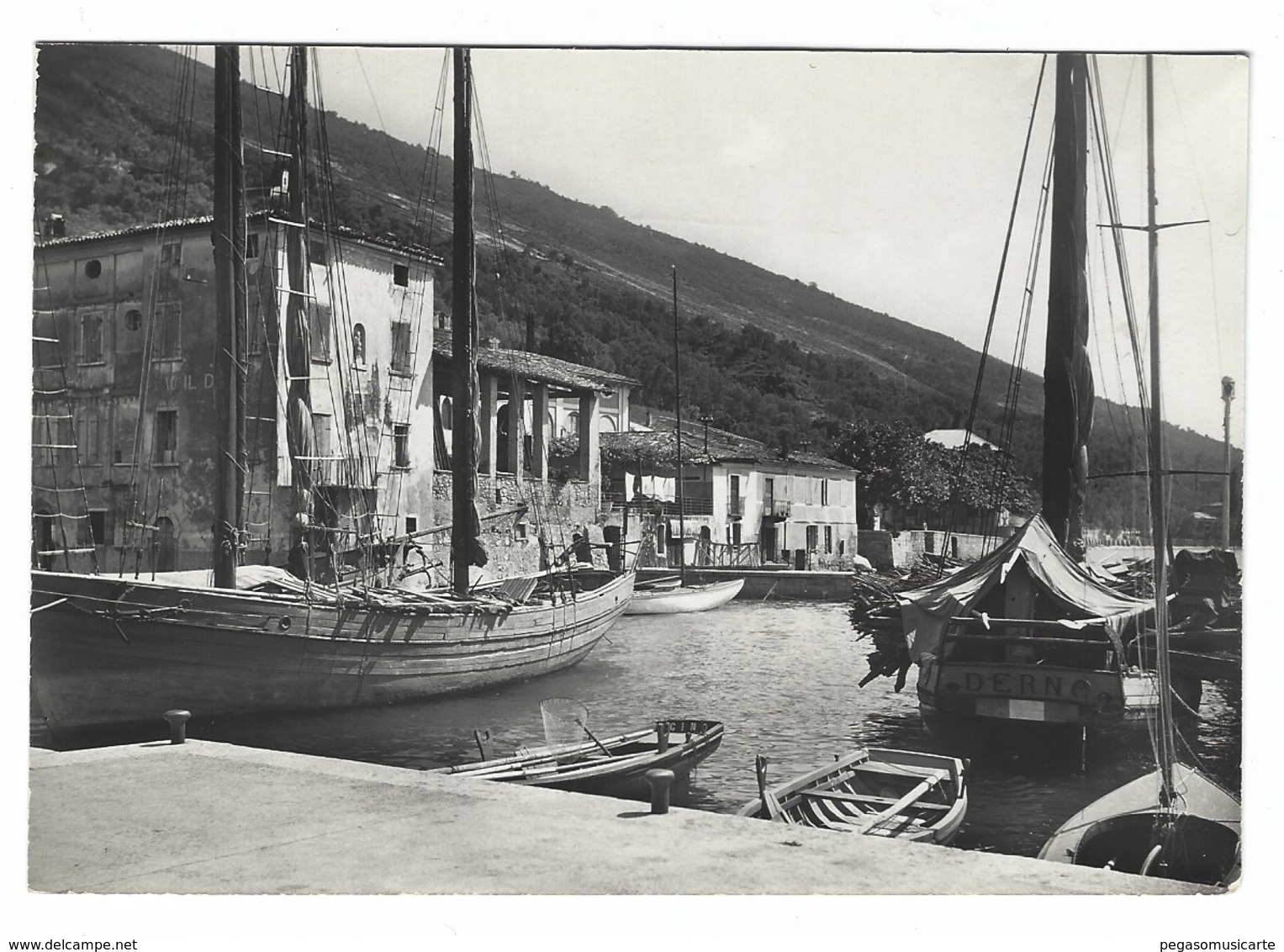 2153 - LAGO DI GARDA CASTELLETTO DI BRENZONE VERONA 1950 CIRCA - Verona