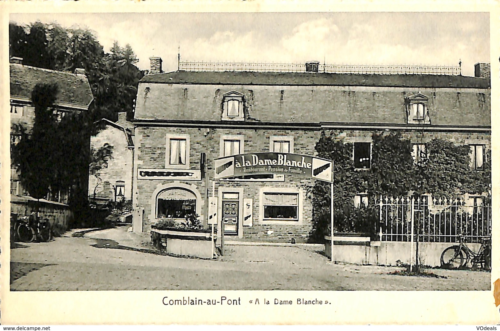 CPA - Belgique - Comblain-au-Pont - A La Dame Blanche - Comblain-au-Pont