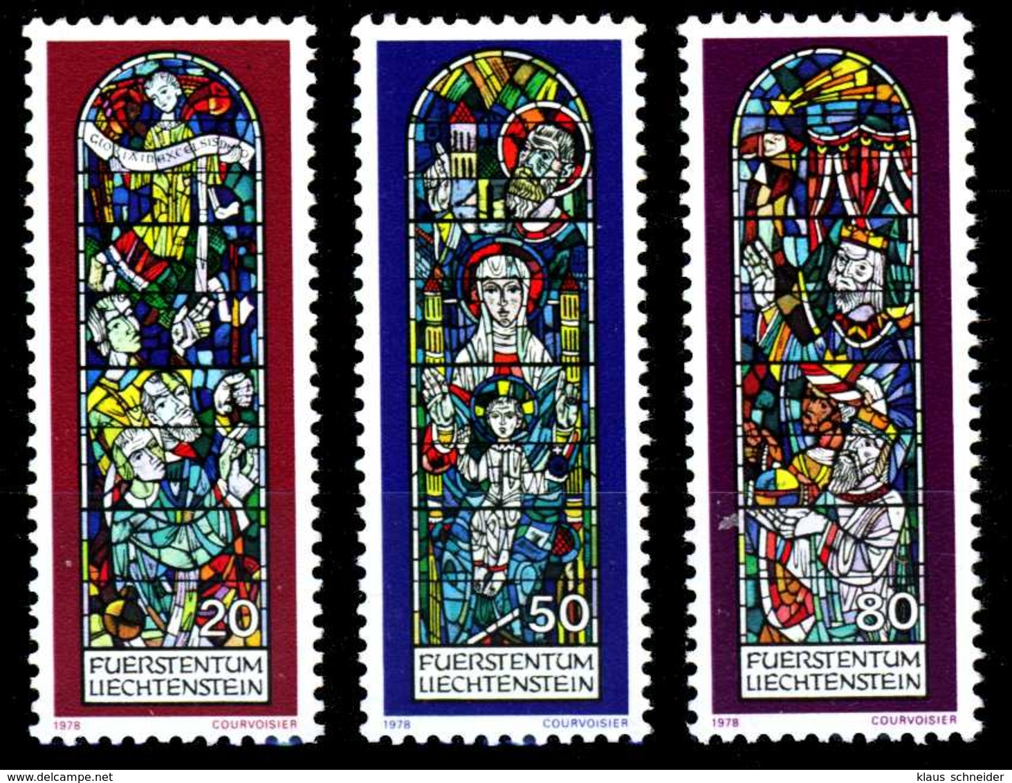 LIECHTENSTEIN 1978 Nr 720-722 Postfrisch SB45F36 - Unused Stamps