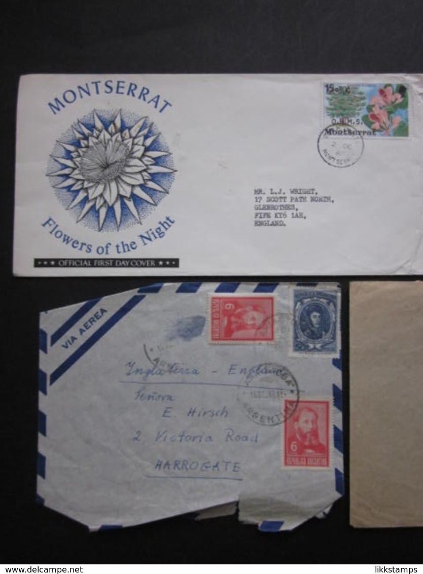 1959-1984 AN ECLECTIC MIX OF FOUR POSTALLY USED AIRLETTER COVERS. #00958 - Collections (without Album)