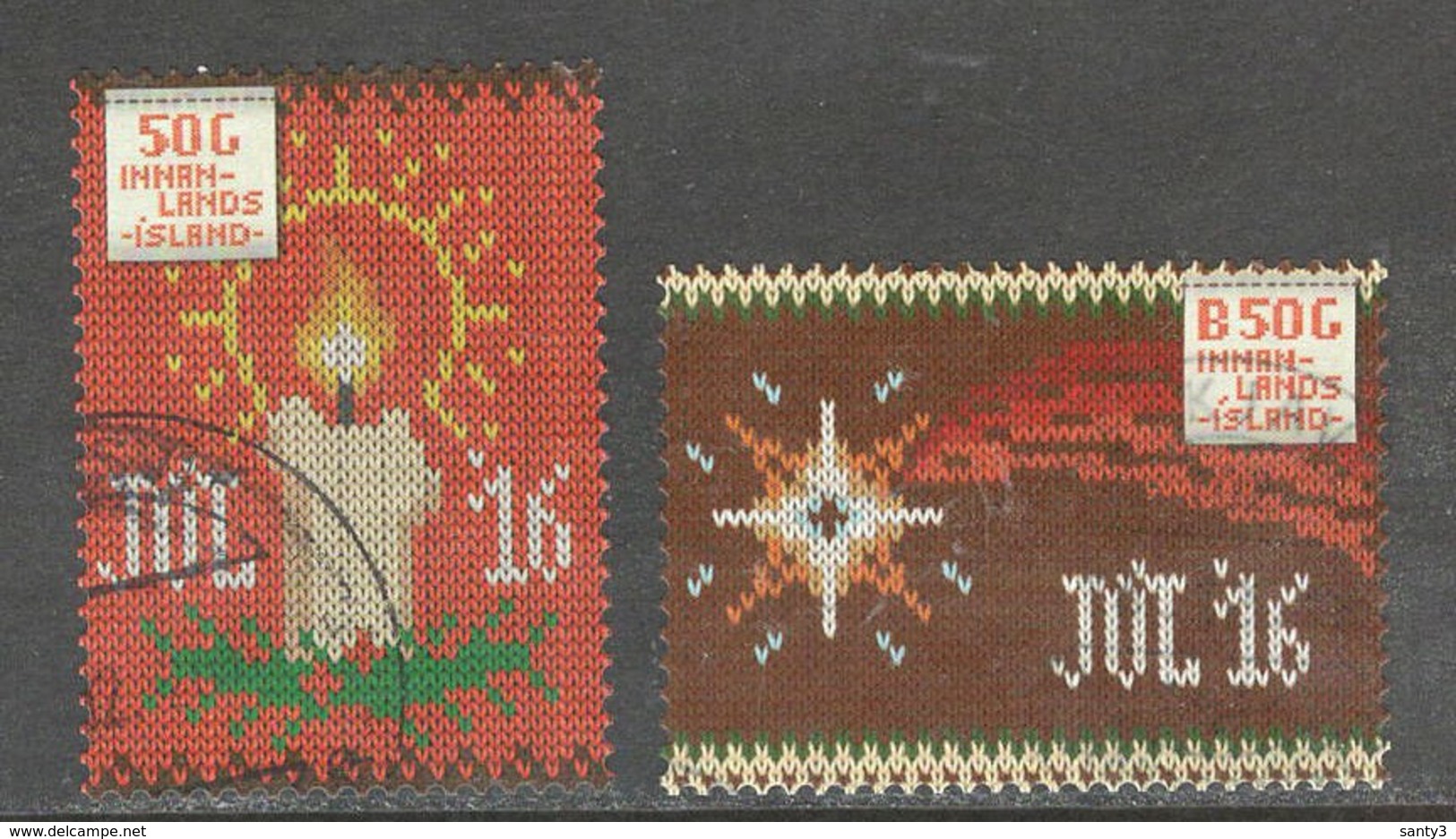 Ijsland, Yv 1439-40 Jaar 2016,  Gestempeld - Used Stamps
