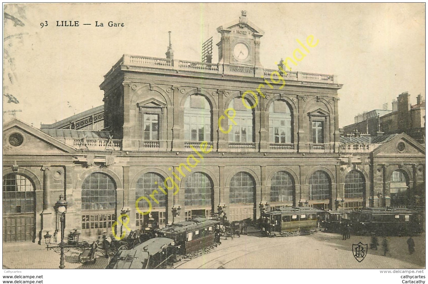 59.  LILLE . La Gare . - Lille