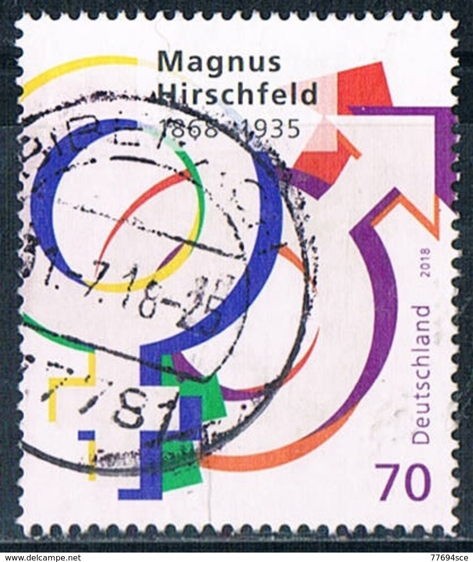 2018  150. Geburtstag Von Magnus Hirschfeld - Used Stamps