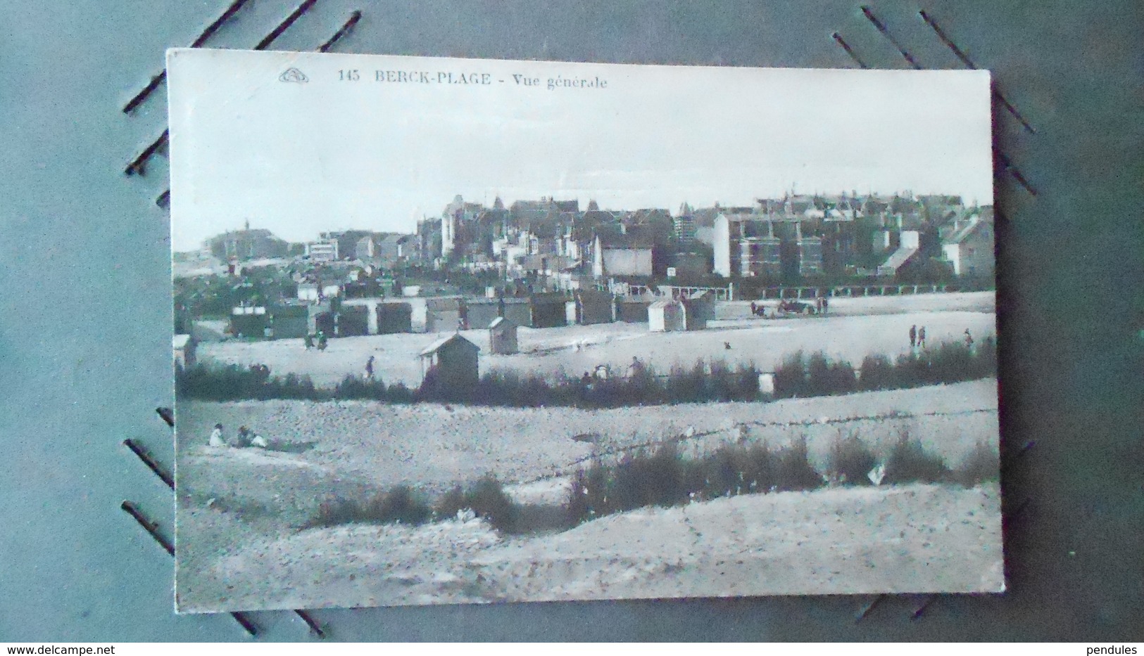 62	CARTE DE BERK PLAGE	N° DE CASIER 	1066 Z	CIRCULE - Berck