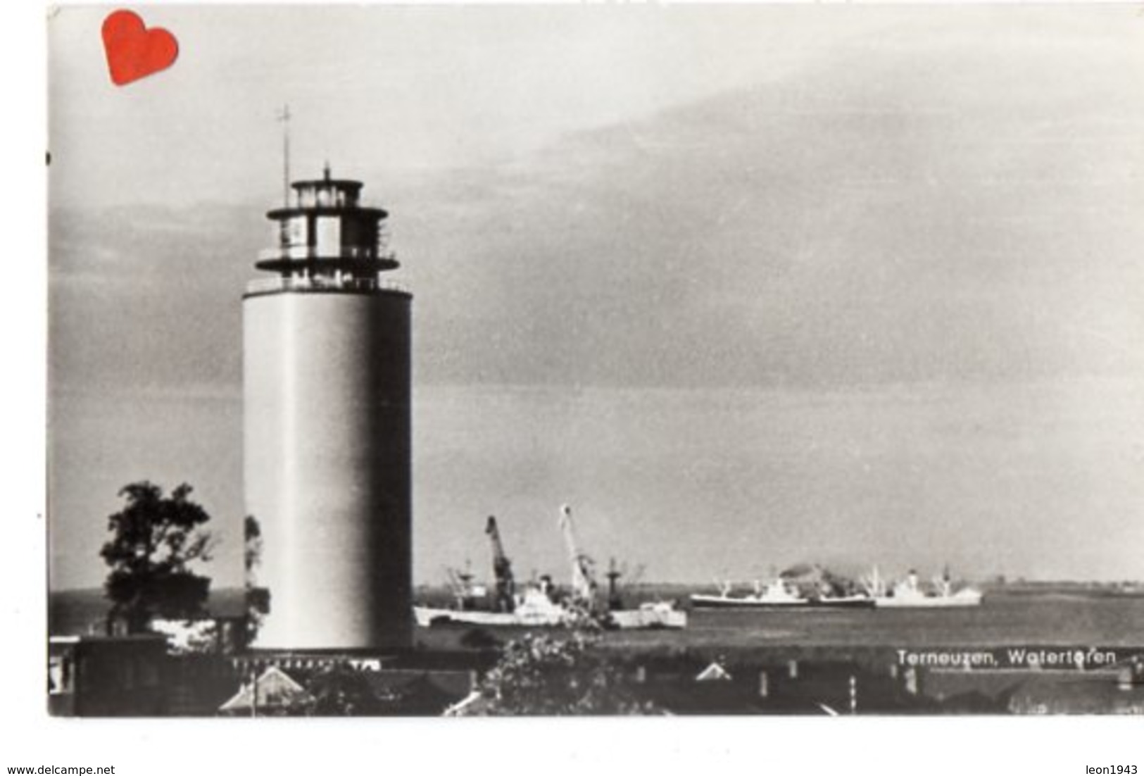 03681-LE-PAYS BAS-Terneuzen,Watertoren-------------------------bateaux-phare - Terneuzen