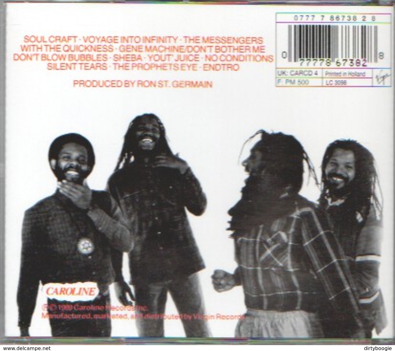 BAD BRAINS - Quickness - CD - HARDCORE REGGAE PUNK - Punk