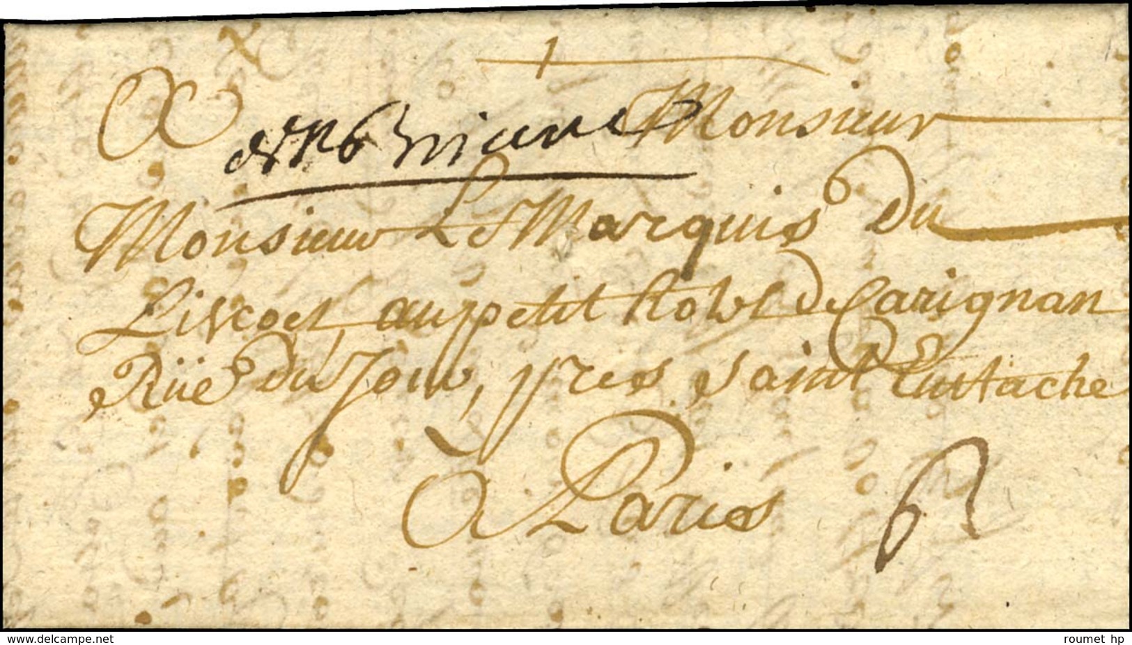 '' De St Brieuc '' (L N° 8A). 1718. - TB. - 1701-1800: Precursores XVIII