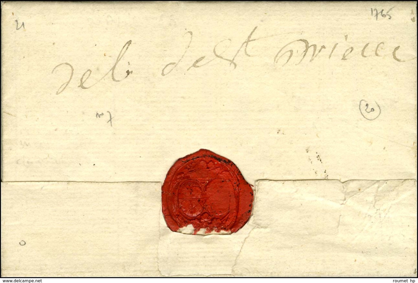 '' Deb De St Brieuc '' (L N° 7). 1765. - TB. - 1701-1800: Precursores XVIII