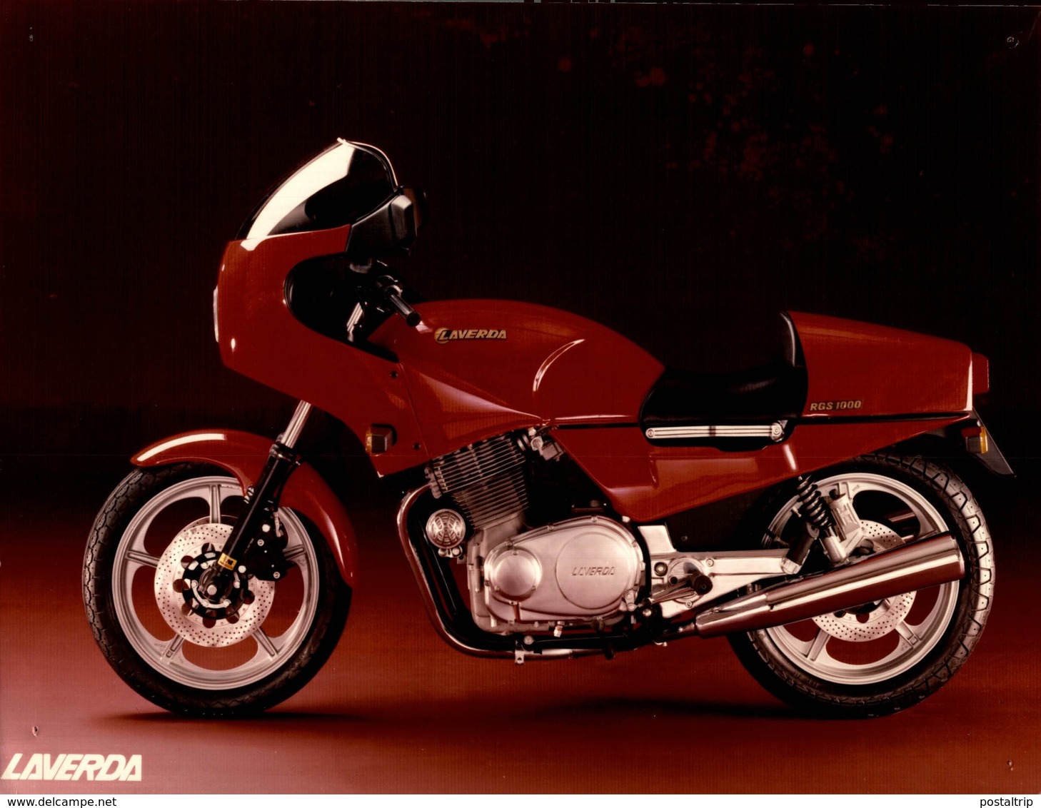 Laverda RGS1000  +-22cm X 15cm  Moto MOTOCROSS MOTORCYCLE Douglas J Jackson Archive Of Motorcycles - Other & Unclassified