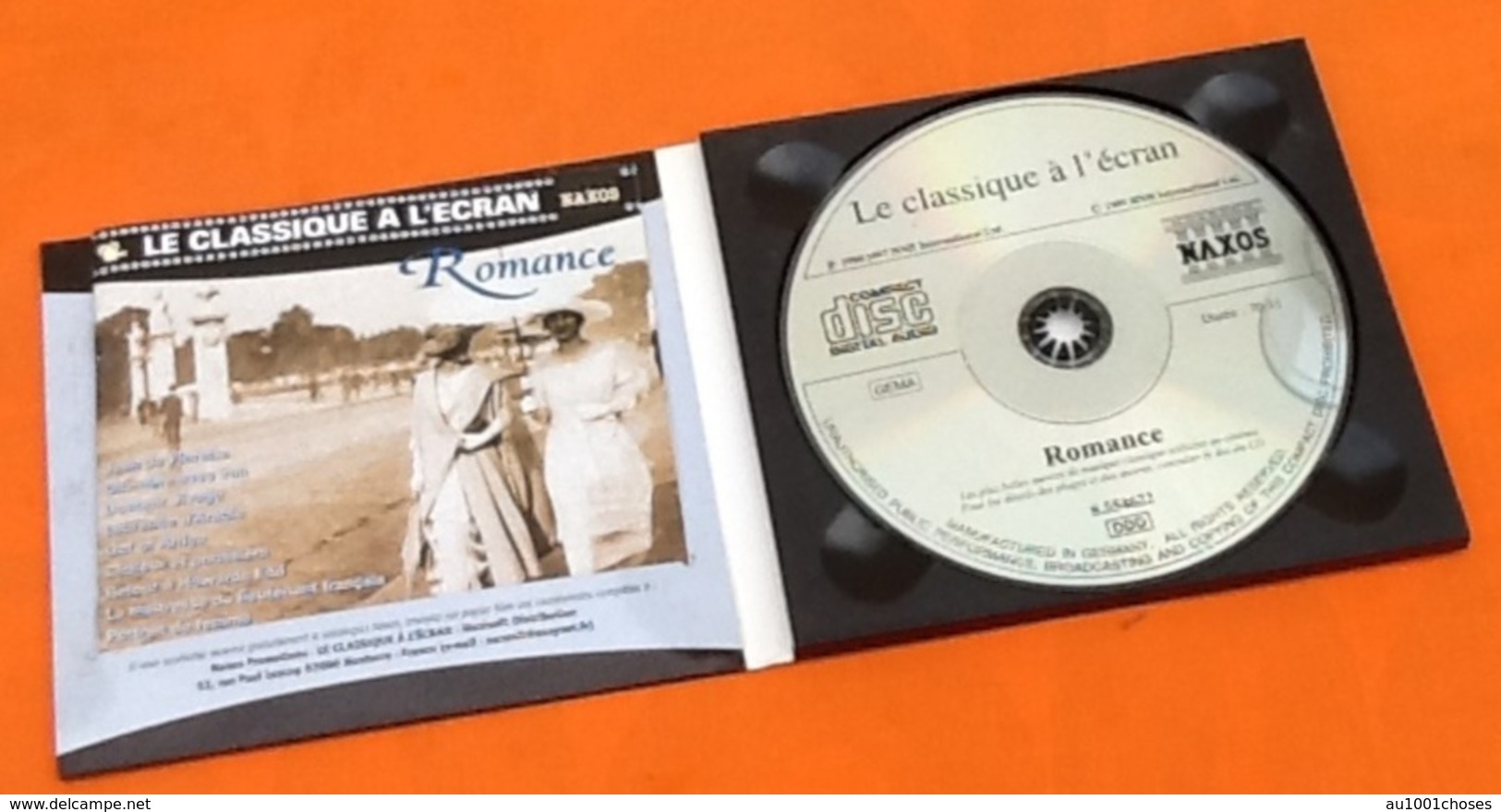 CD   Le Classique à L'écran Romance   Jean De Florette, Chambre Avec Vue, Docteur Jivago... (1999) - Autres & Non Classés