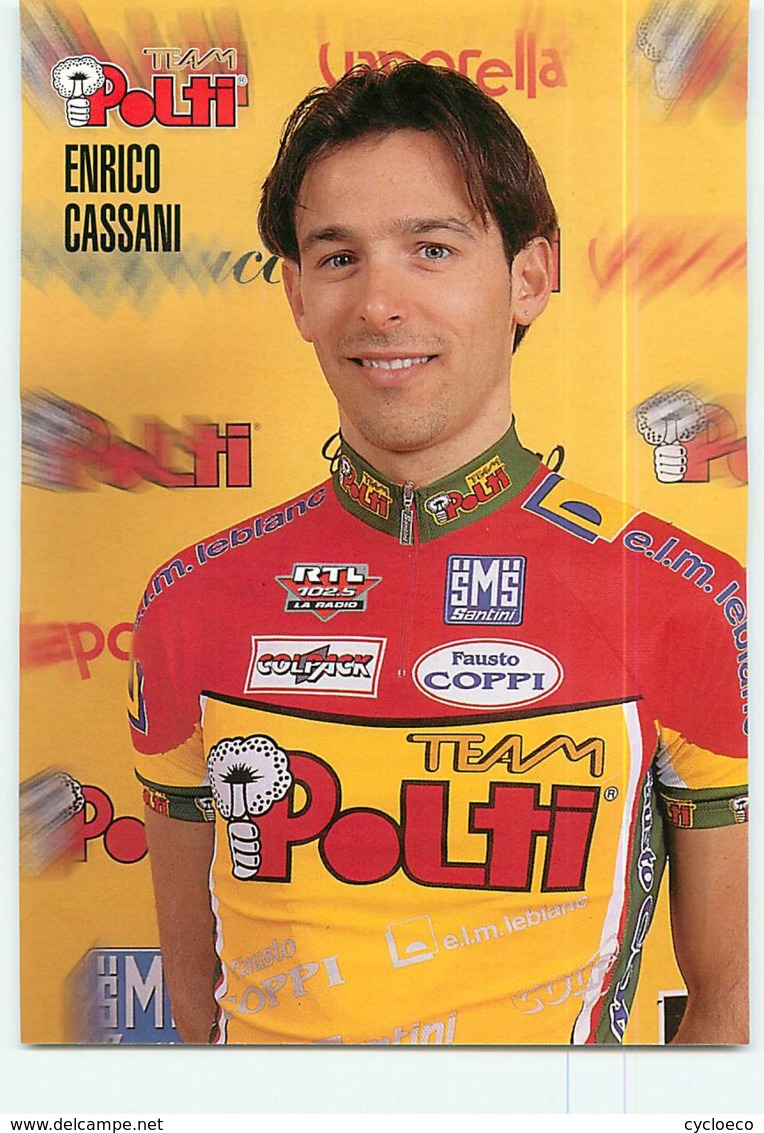 Enrico CASSANI . 2 Scans. Polti - Cycling