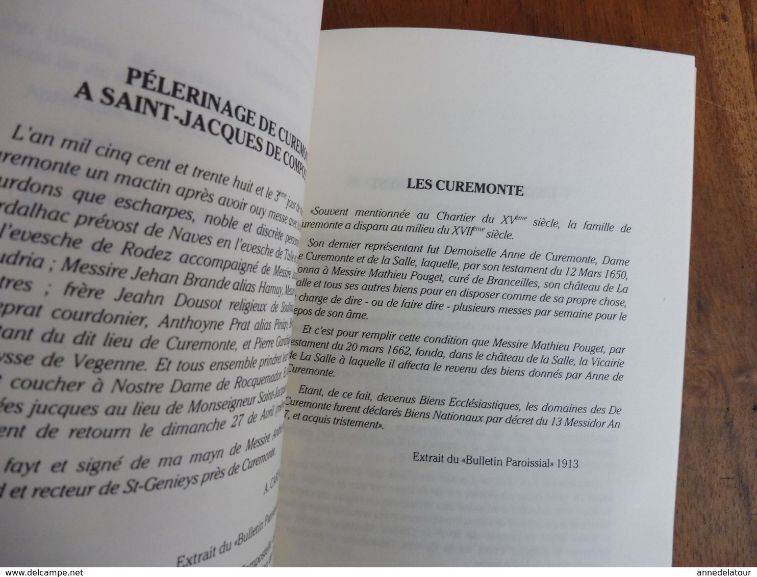 1983  CUREMONTE , par Jean Lalé  (  et aussi quelques feuilles de COLETTE)