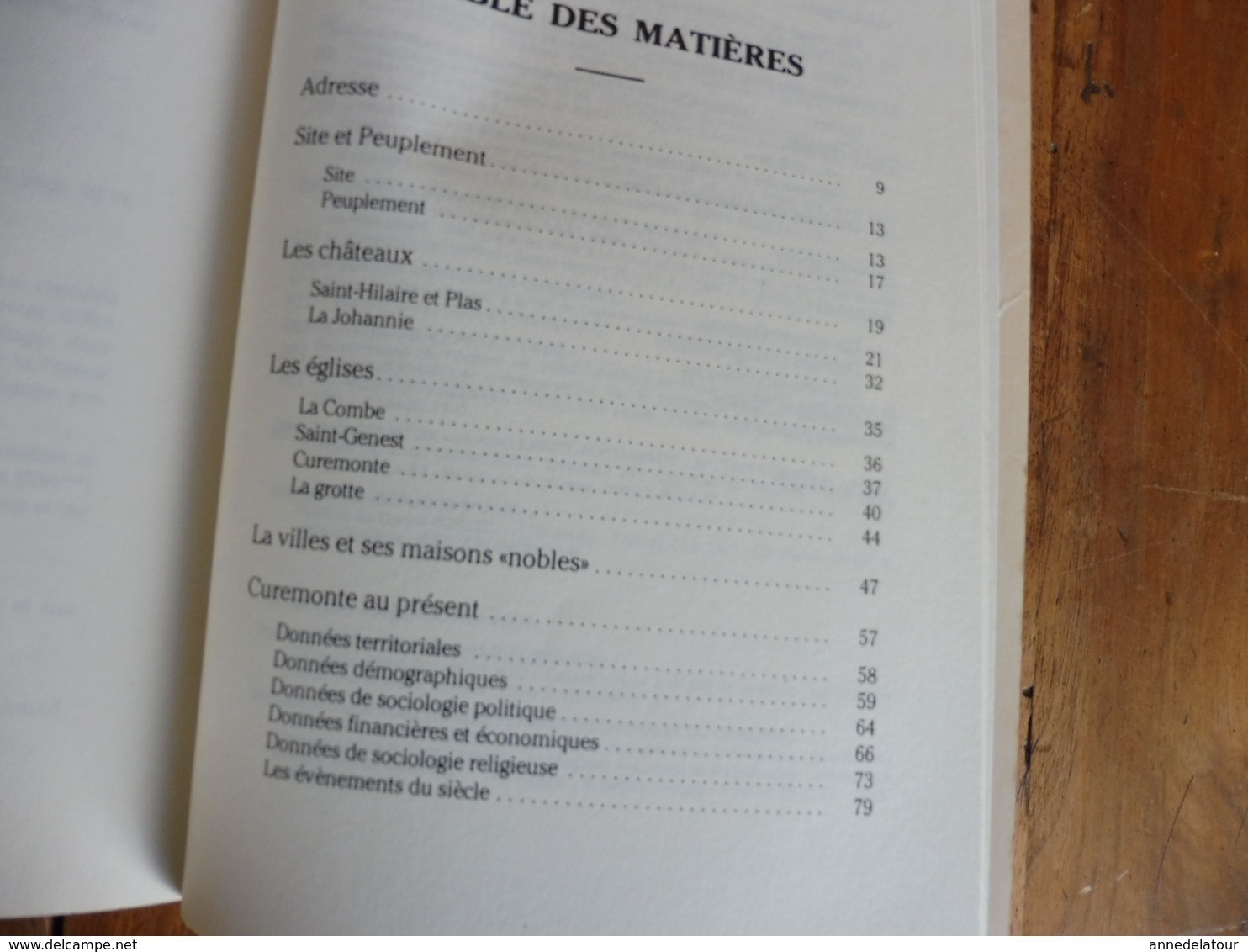 1983  CUREMONTE , par Jean Lalé  (  et aussi quelques feuilles de COLETTE)