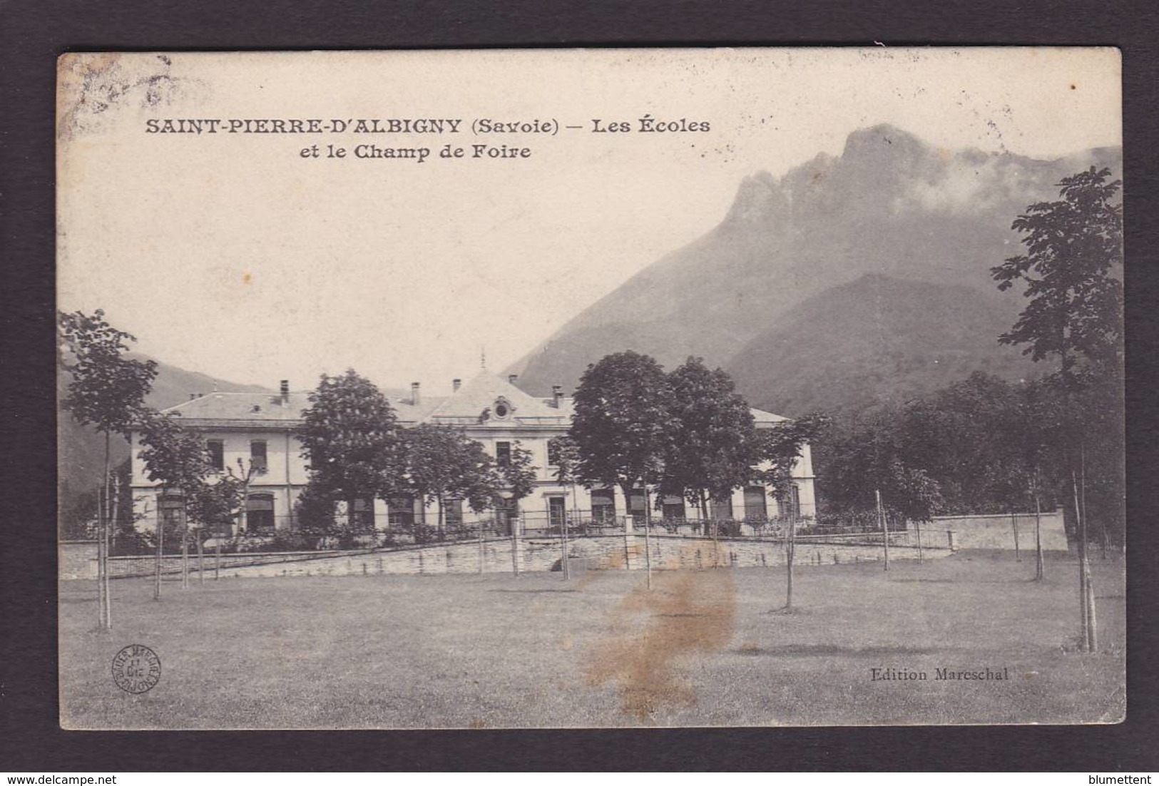 CPA Savoie 73 Saint Pierre D'Albigny En Maurienne Circulé - Saint Pierre D'Albigny