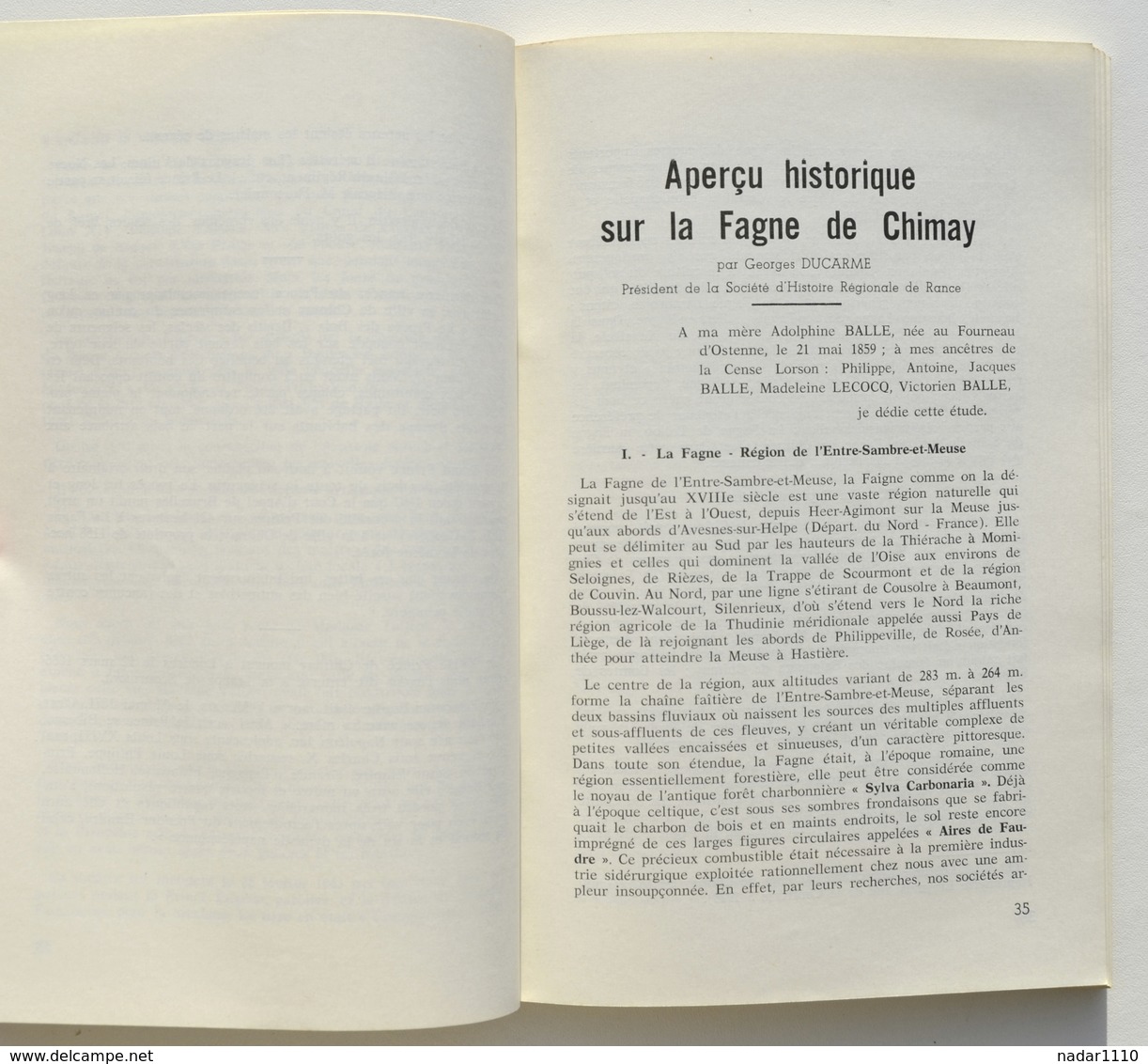 Publications D'Histoire Régionale De RANCE 1959-1960 : Verreries De CHIMAY, Montbliart, Beaumont, Froidchapelle, Renlies - Belgique