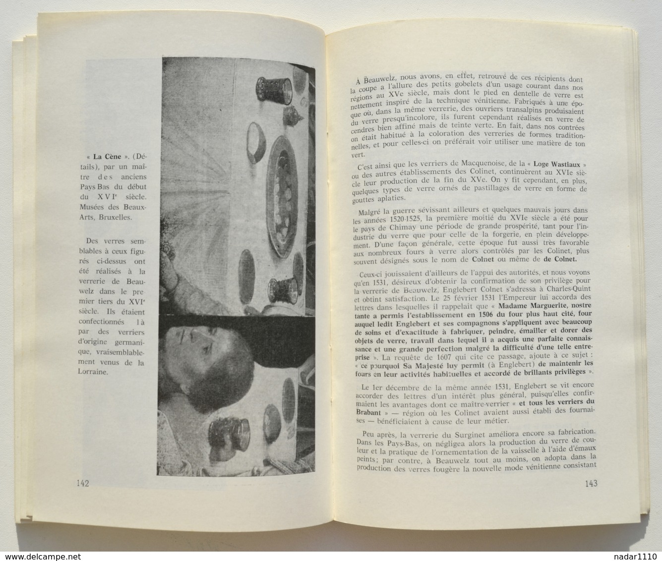 Publications d'Histoire régionale de RANCE 1959-1960 : Verreries de CHIMAY, Montbliart, Beaumont, Froidchapelle, Renlies