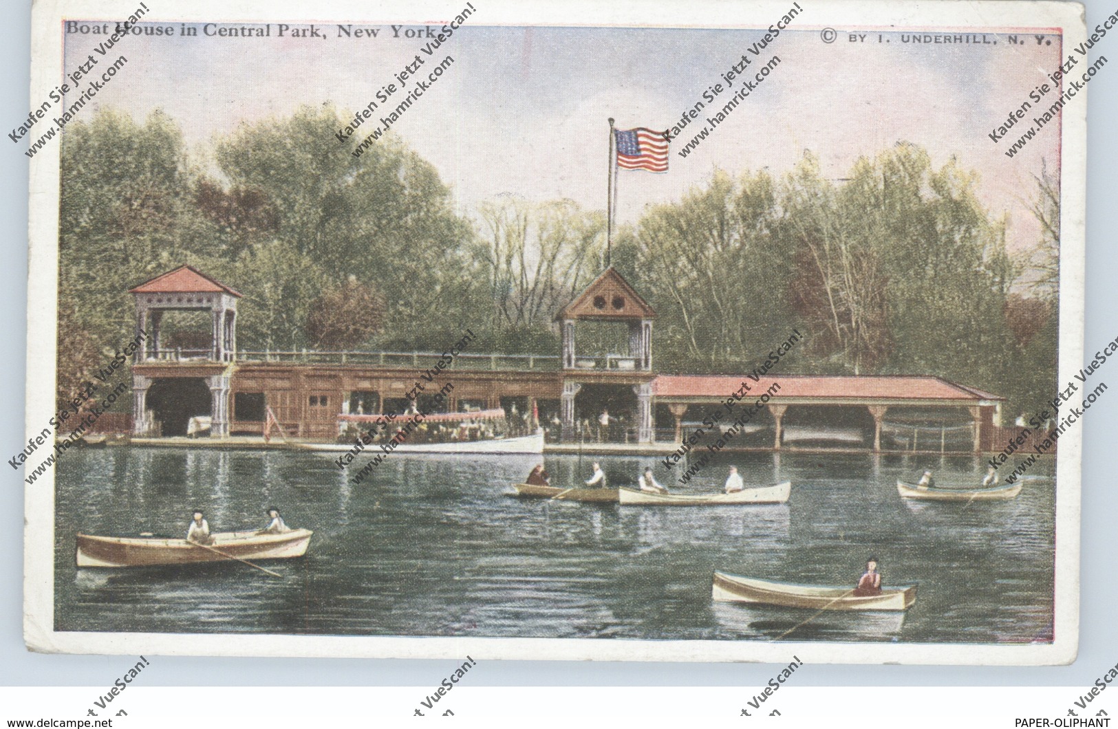 USA - NEW YORK, Central Park, Boat House - Central Park