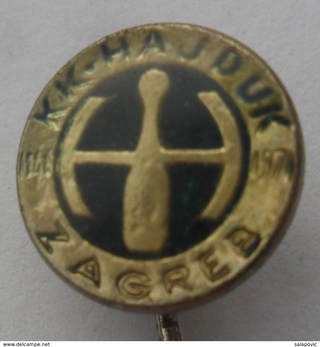 KK HAJDUK ZAGREB, CROATIA, BOWLING CLUB PINS BADGES P2 - Bowling