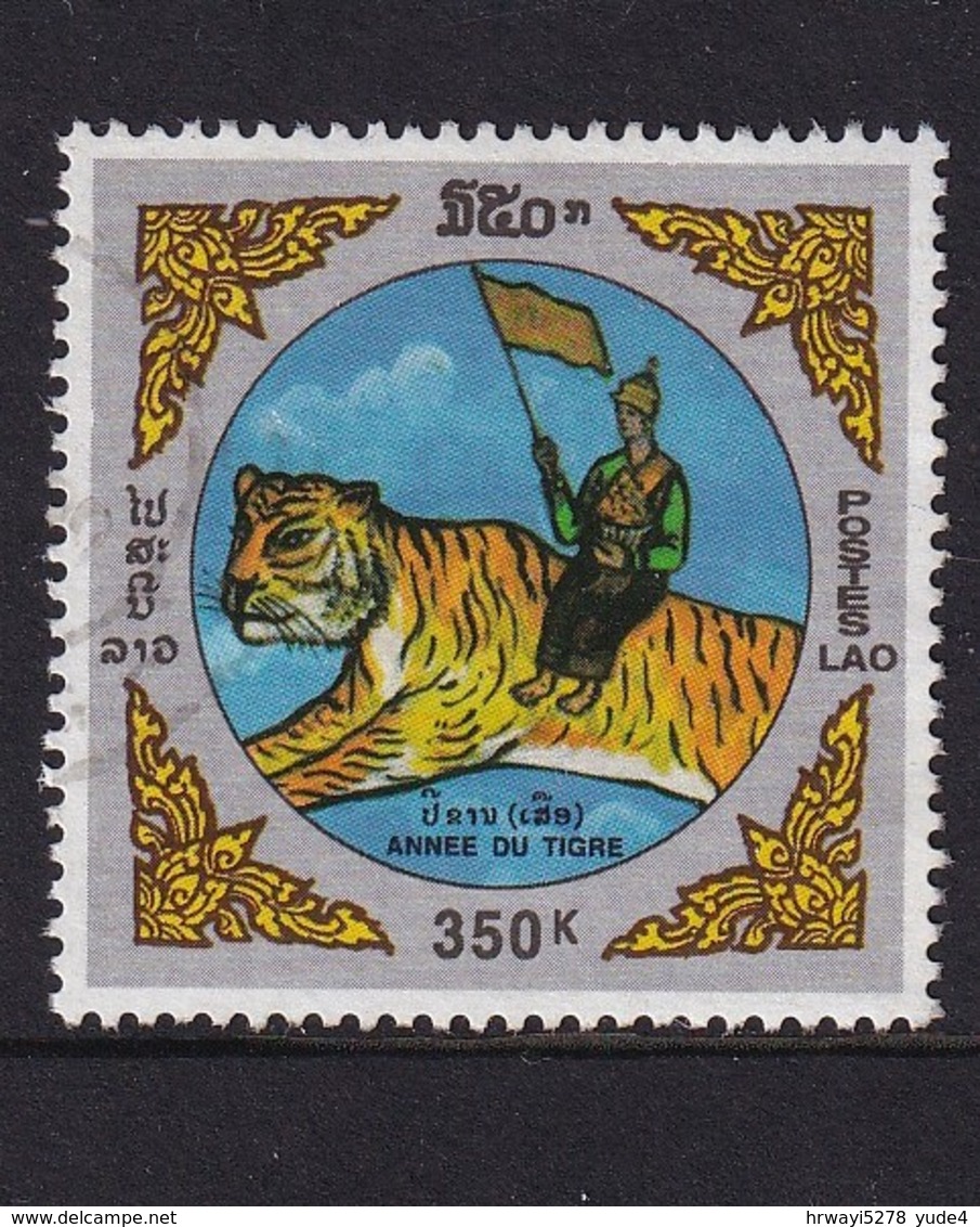 Laos 1998, Tiger, Minr 1621, Vfu - Laos