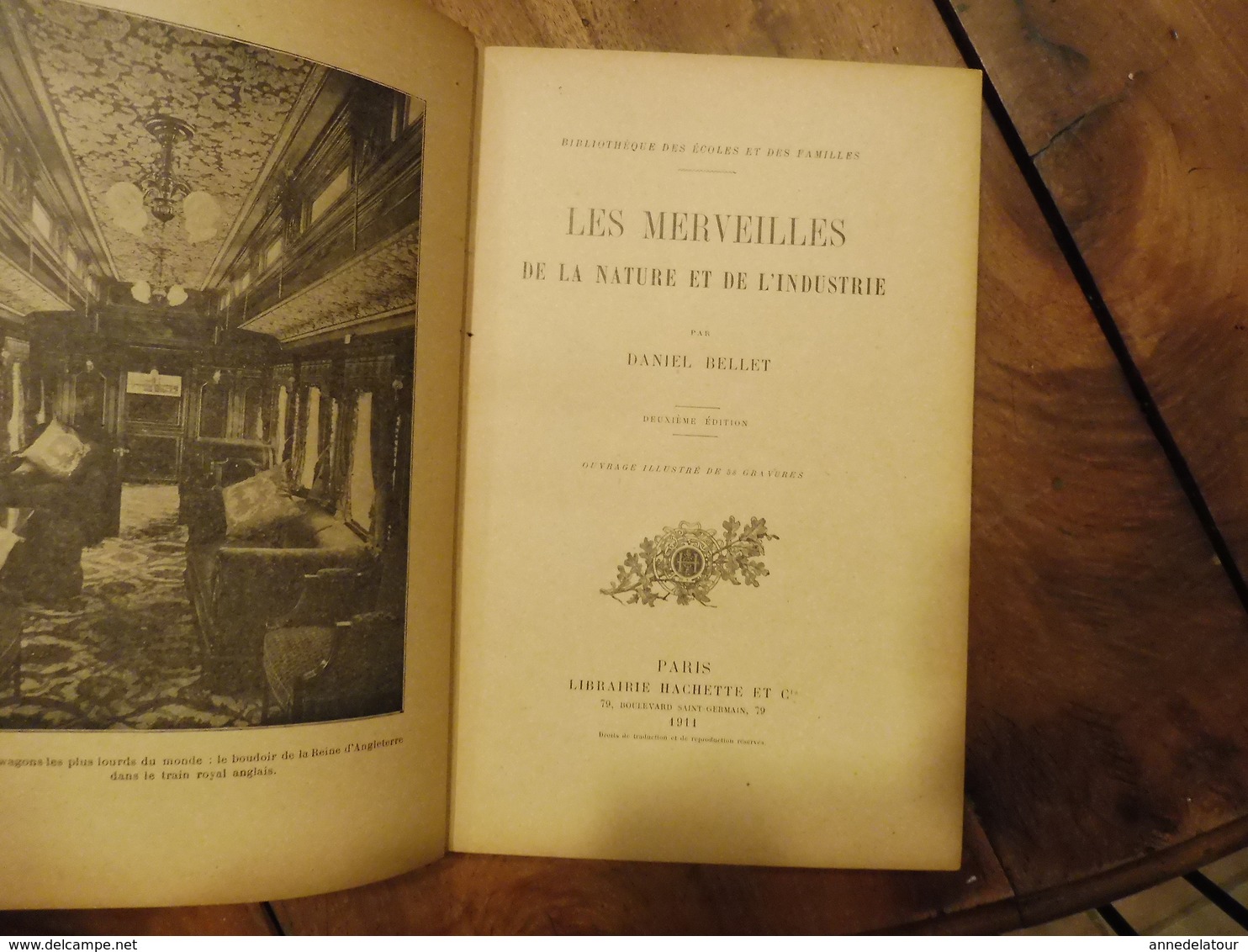 1911 Les MERVEILLES De La Nature Et De L'industrie  (Locomotives,etc , Etc , ) Nombreuses Photographies - Ferrocarril & Tranvías