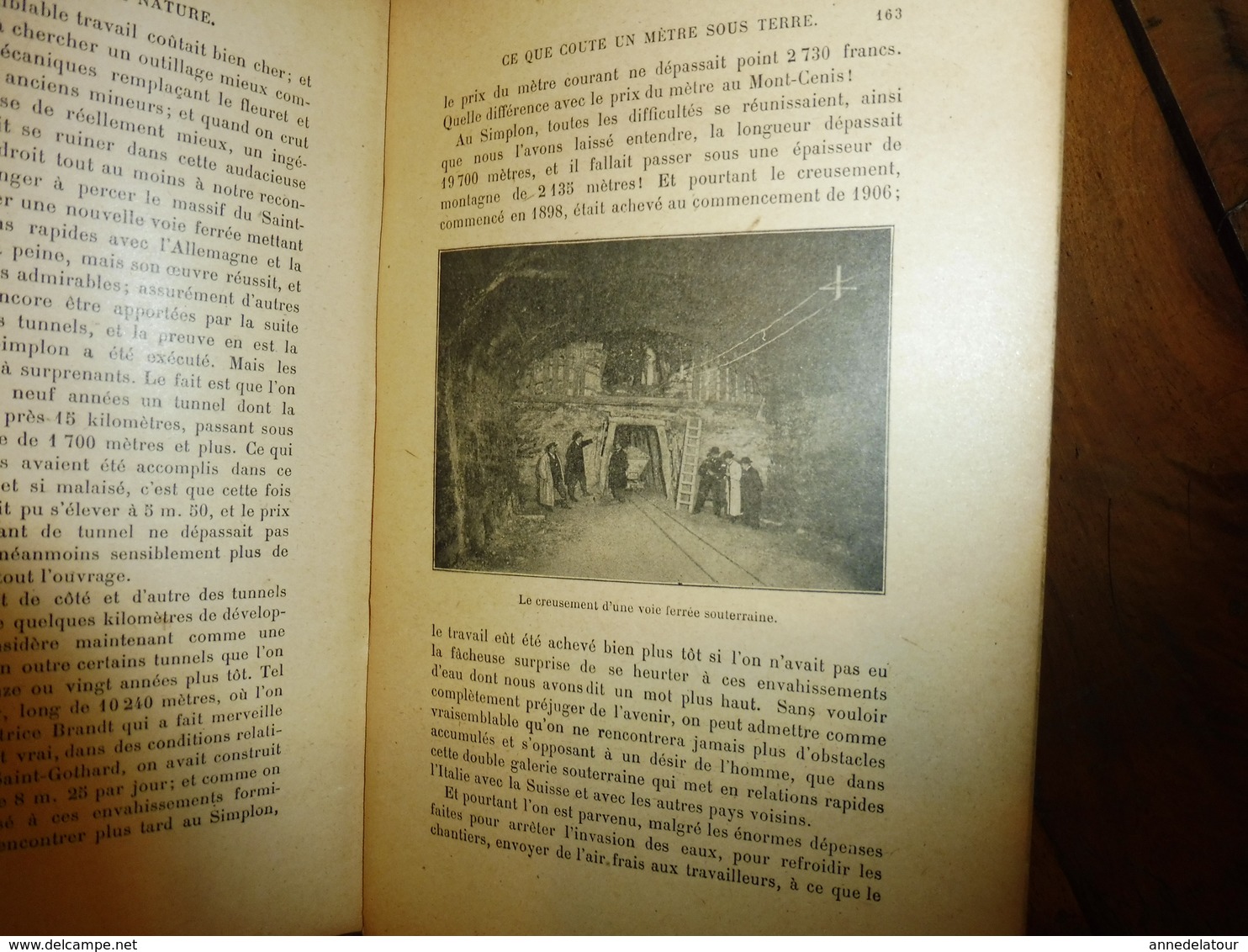 1911 Les MERVEILLES de la nature et de l'industrie  (Locomotives,etc , etc , ) nombreuses photographies