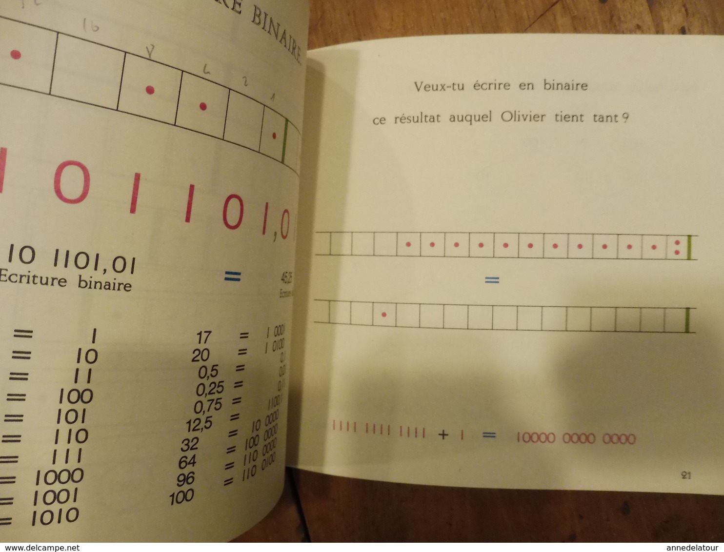 1974 JEUX BINAIRES Pour Enfants De 8 à 88 Ans (....ou Pour Comprendre Le Principe Du Calcul Binaire ) - Jeux De Société