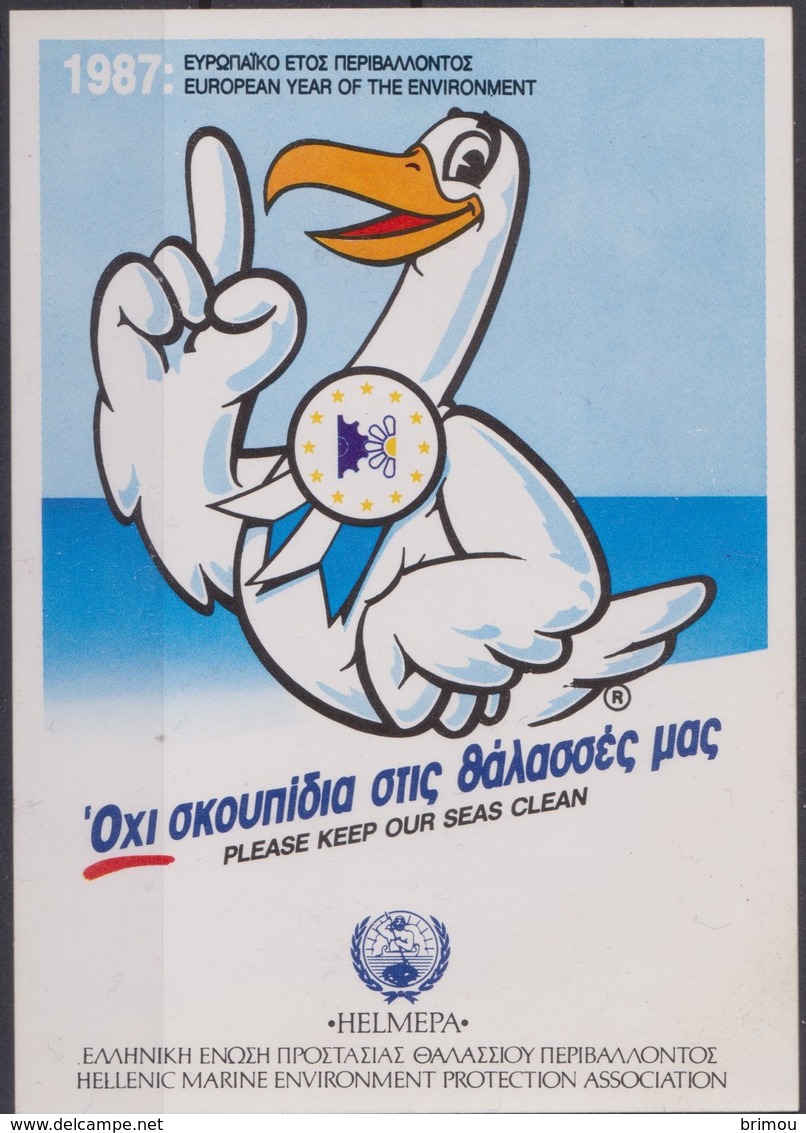 Autocollant, European Year Of The Environment 1987.. - Stickers