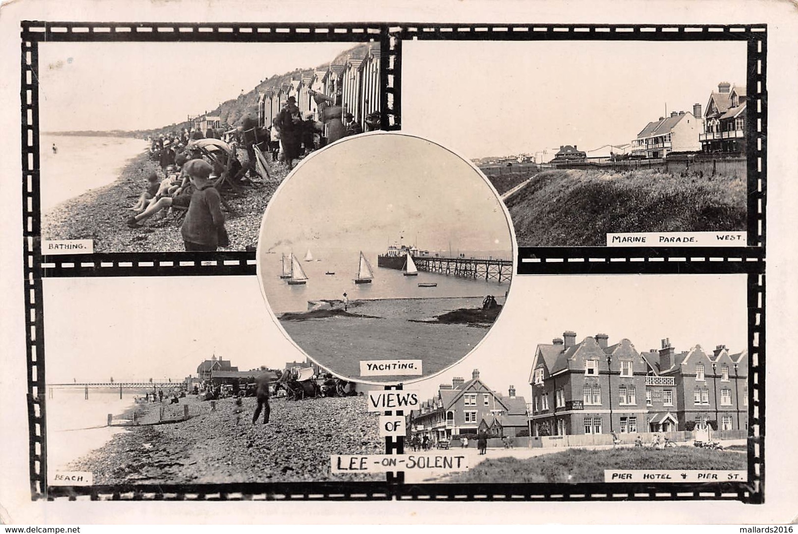LEE ON SOLENT - MULTIVIEW ~ AN OLD POSTCARD #97006 - Other & Unclassified
