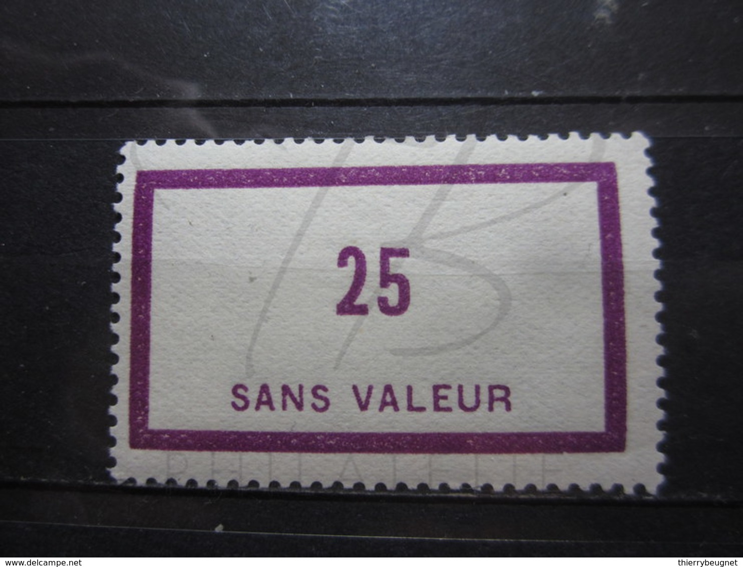 VEND BEAU TIMBRE FICTIF DE FRANCE N° F58 , XX !!! - Finti