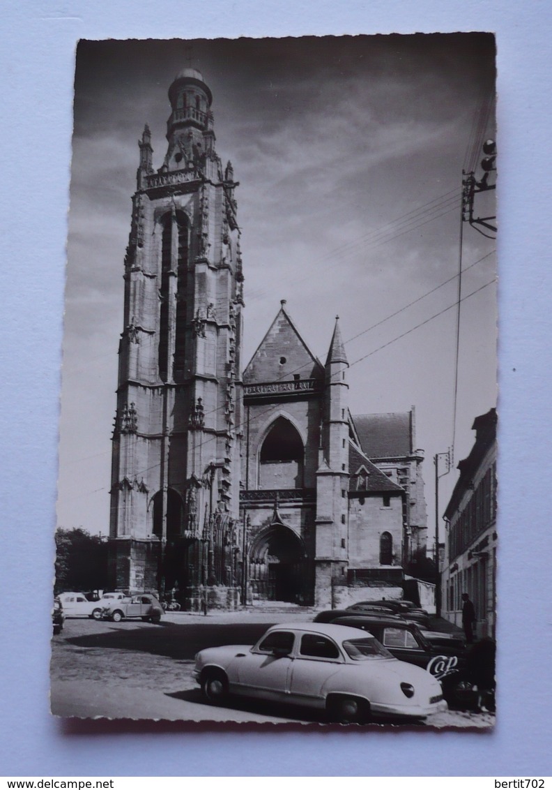 Belle PANHARD PL 17 Devant L'église ST-JACQUES à COMPIEGNE - Voitures De Tourisme