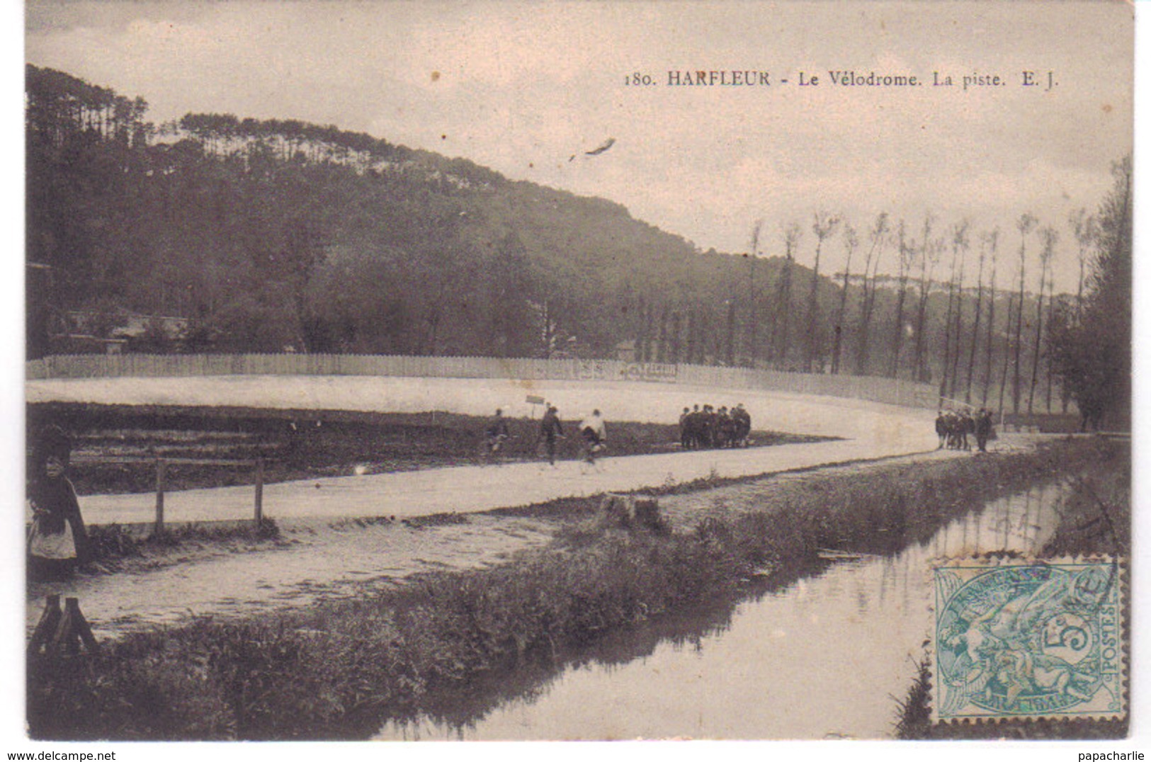 Carte Cyclisme Vélodrome De Harfleur - Radsport