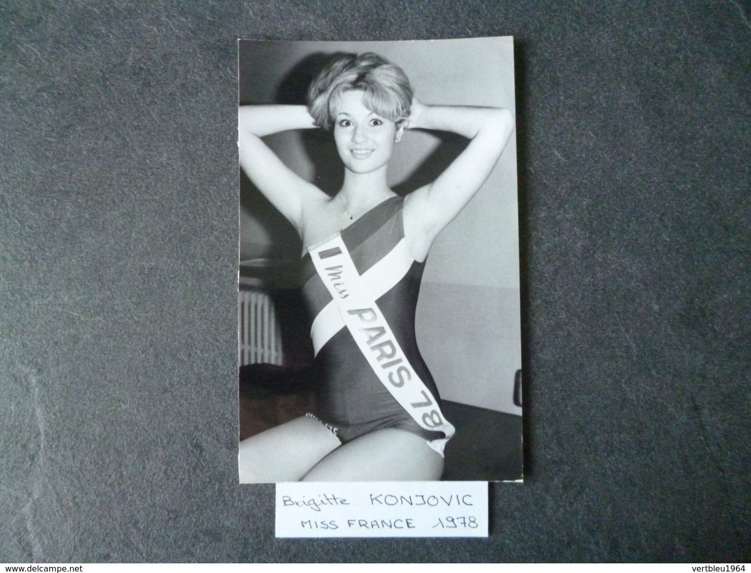 Brigitte Konjovic  Miss France 1978  Photo - Non Classés