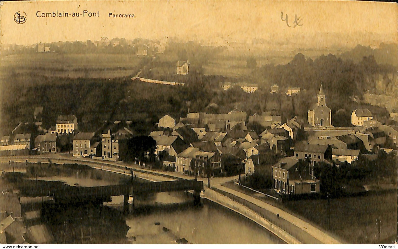 CPA - Belgique - Comblain-au-Pont - Panorama - Comblain-au-Pont