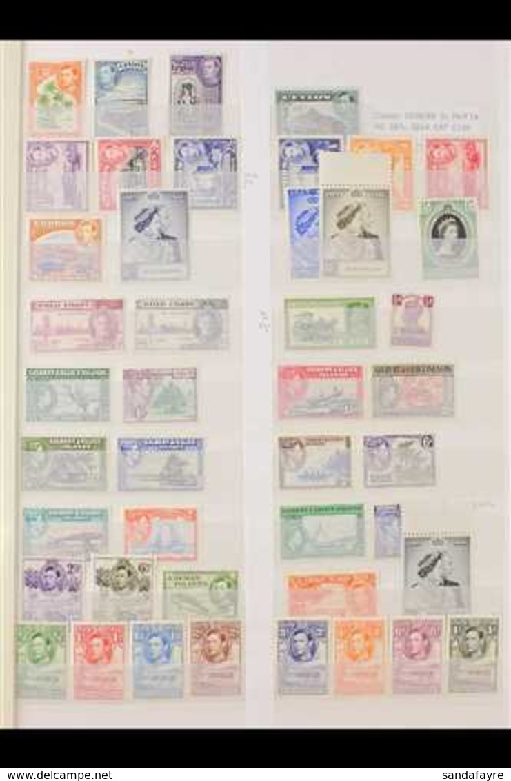 BRITISH COMMONWEALTH  ALL DIFFERENT KGVI & QEII FINE MINT RANGE Haphazardly Arranged In A Stockbook We See Ceylon 1938-4 - Other & Unclassified