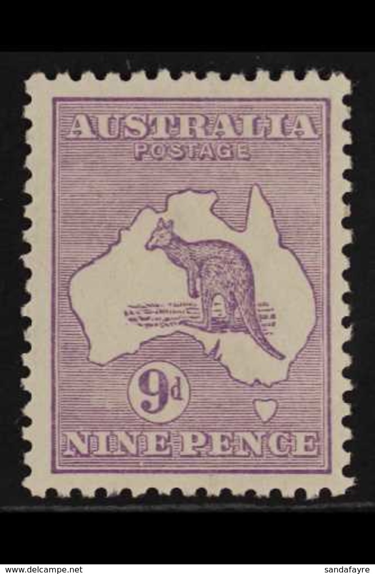 1915-27  9d Violet Roo Die II, SG 39, Very Fine Mint, Very Fresh. For More Images, Please Visit Http://www.sandafayre.co - Sonstige & Ohne Zuordnung
