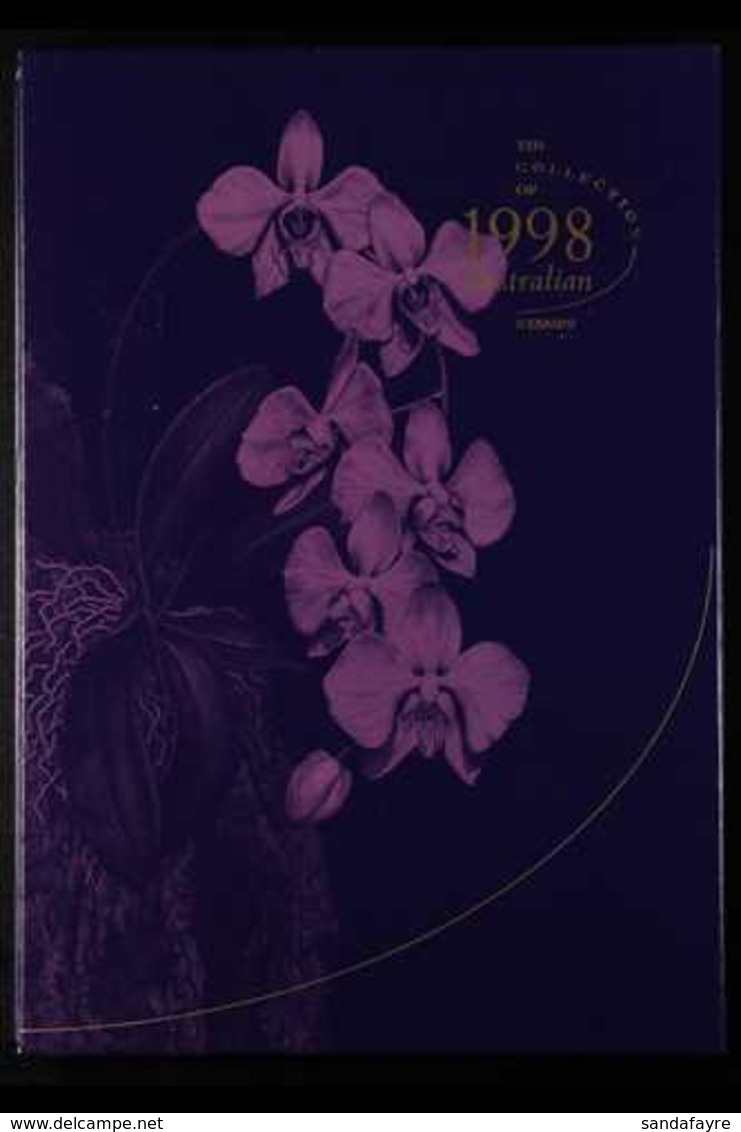 1998  "Collection Of Australian Stamps" Yearbook, De-luxe Edition, With Hard Back Cover And Matching Slipcase. For More  - Sonstige & Ohne Zuordnung