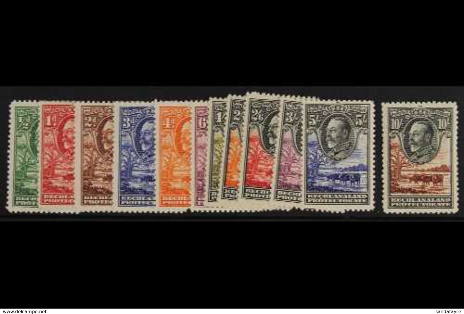 1932  King George V With Cattle And Boabab Tree, Complete Set , SG 99/110, Very Fine Mint. (12 Stamps) For More Images,  - Sonstige & Ohne Zuordnung