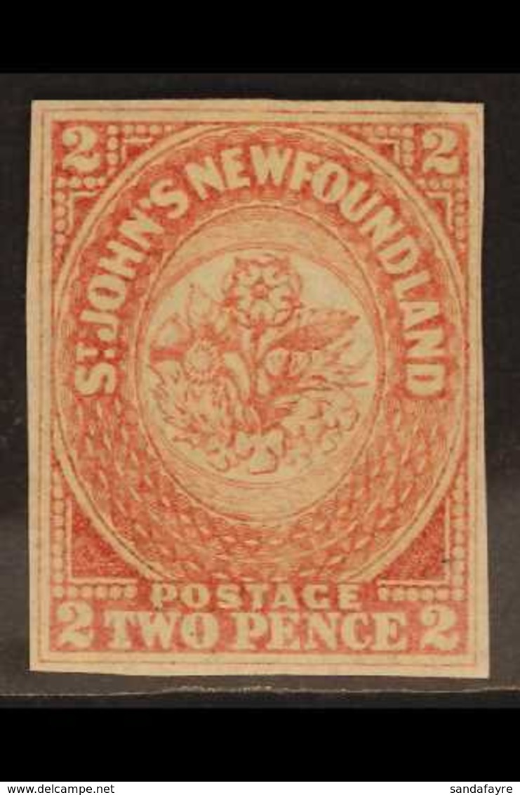 1862  2d Rose Lake, SG 17, Very Fine Mint Og With Good Margins All Round. For More Images, Please Visit Http://www.sanda - Sonstige & Ohne Zuordnung