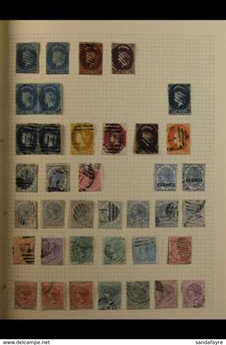 1857-1967 INTERESTING OLD TIME COLLECTION.  An Interesting Old, Mixed Mint, Nhm & Used Collection Of Stamps (often Mint  - Ceylon (...-1947)