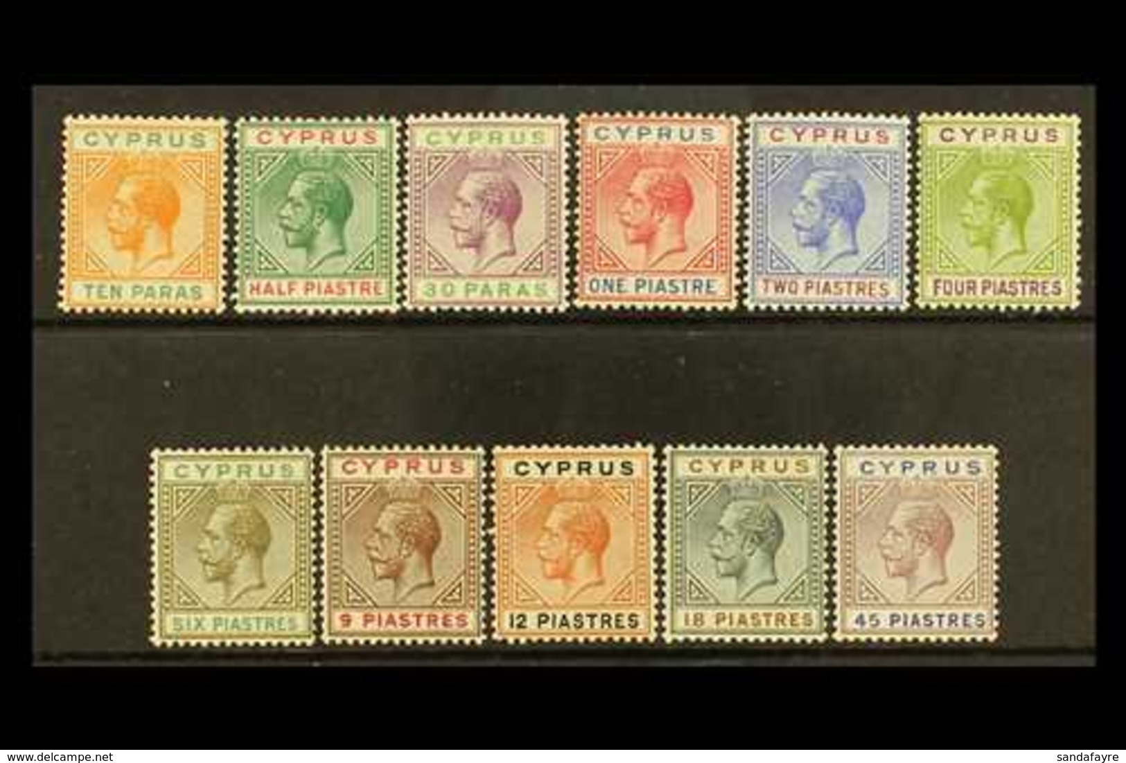 1912-15  (wmk Mult Crown CA) KGV Definitives Complete Set, SG 74/84, Very Fine Mint. (11 Stamps) For More Images, Please - Sonstige & Ohne Zuordnung