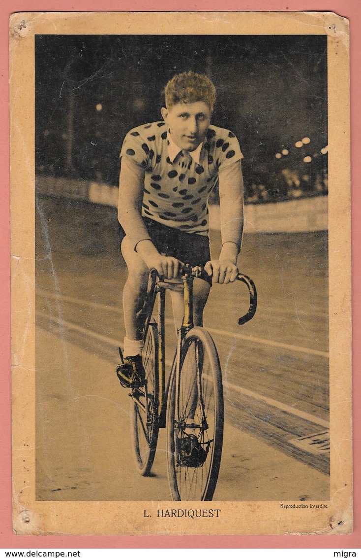 CYCLISME - CYCLING - CICLISMO - BELGIQUE BELGIUM -  LOUIS HARDIQUEST - Sport