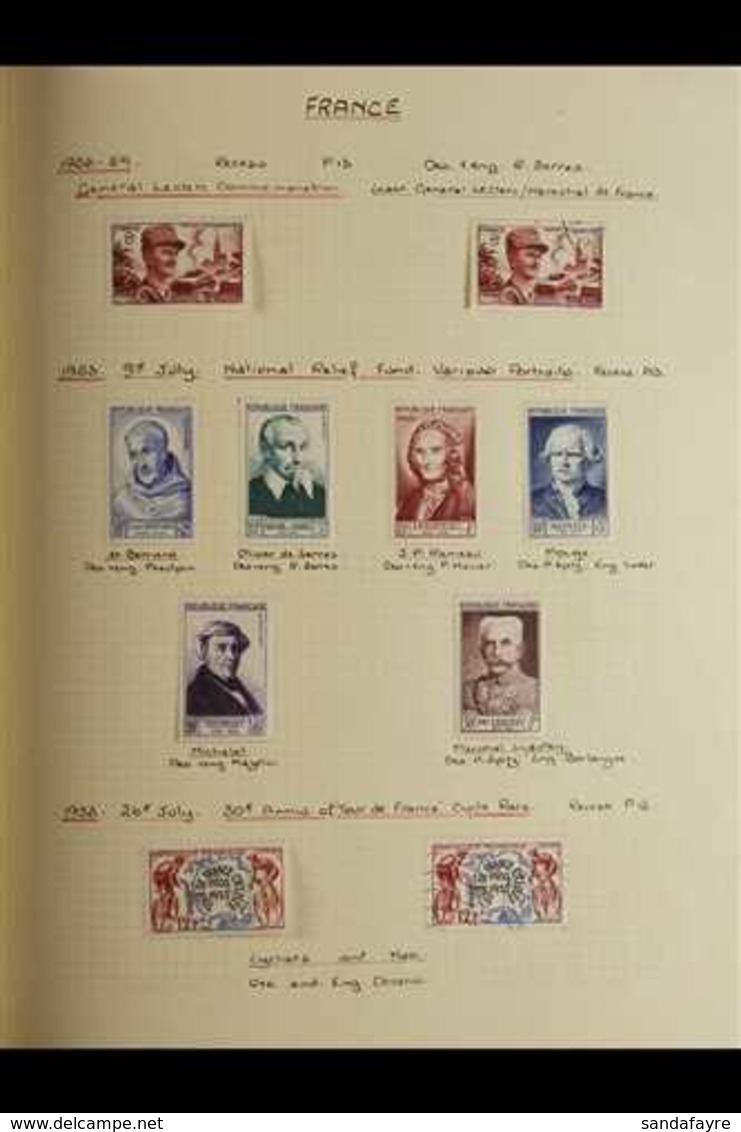 1930's -1960's. INTERESTING COLLECTION OF STAMPS, COVERS & CARDS.  An Interesting Collection Presented On Written Up Pag - Sonstige & Ohne Zuordnung