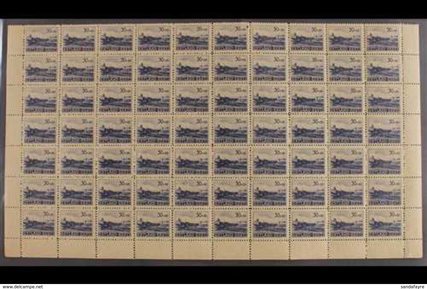 ESTONIA  1941 Reconstruction Fund Complete Sets (Michel 4/9, SG 6/11) In Never Hinged Mint Large BLOCKS/PART SHEETS Incl - Sonstige & Ohne Zuordnung